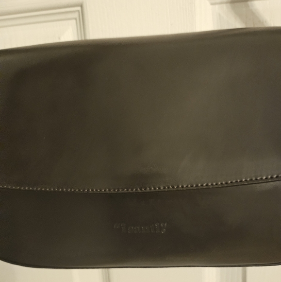 Isanti Vintage Italian Leather Shoulder Bag Chocolate Brown EUC - Picture 3 of 9